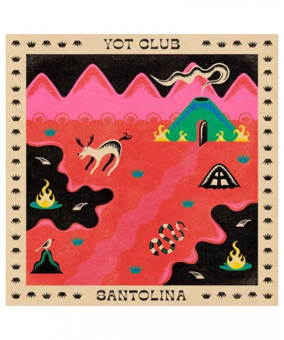 Yot Club Santolina (Pink/Cream) Vinyl Record $11.65 Vinyl