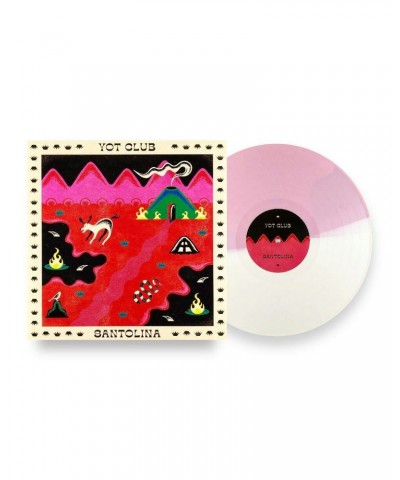 Yot Club Santolina (Pink/Cream) Vinyl Record $11.65 Vinyl