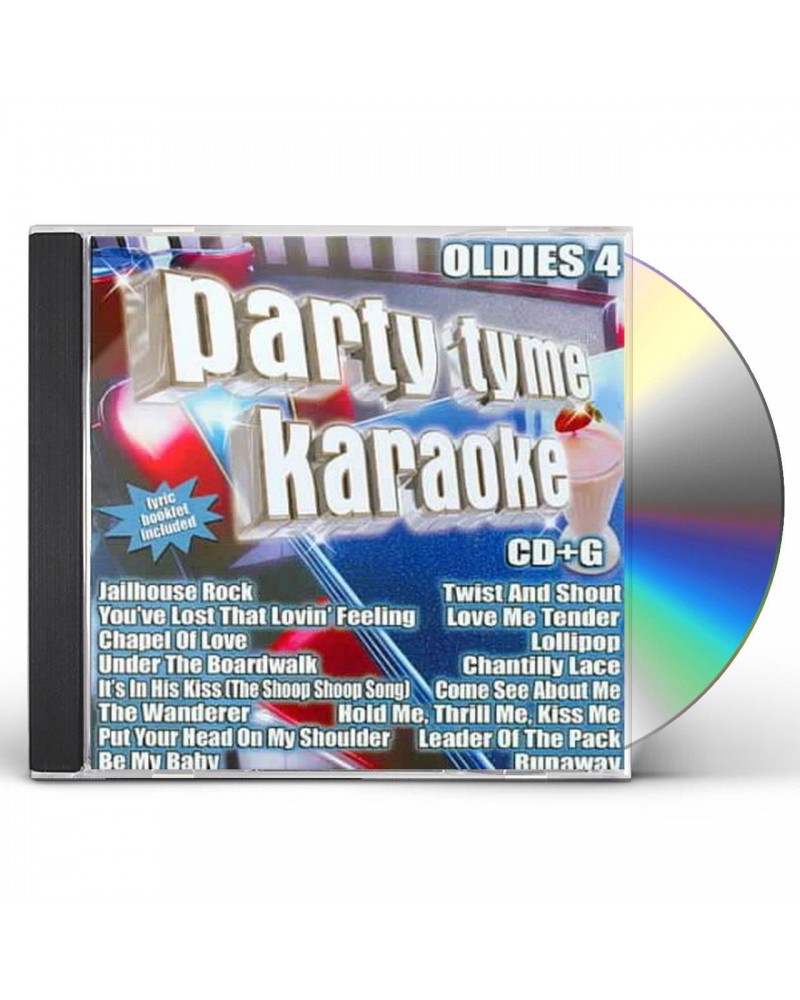 Party Tyme Karaoke Oldies 4 (16-song CD+G) CD $12.40 CD