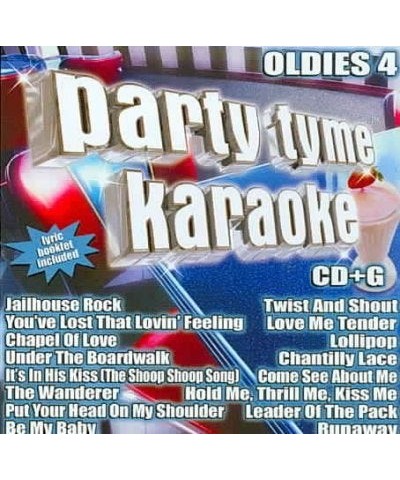 Party Tyme Karaoke Oldies 4 (16-song CD+G) CD $12.40 CD