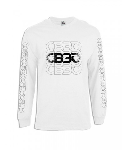 CB30 Chainlink Logo Longsleeve T-Shirt - White $31.73 Shirts