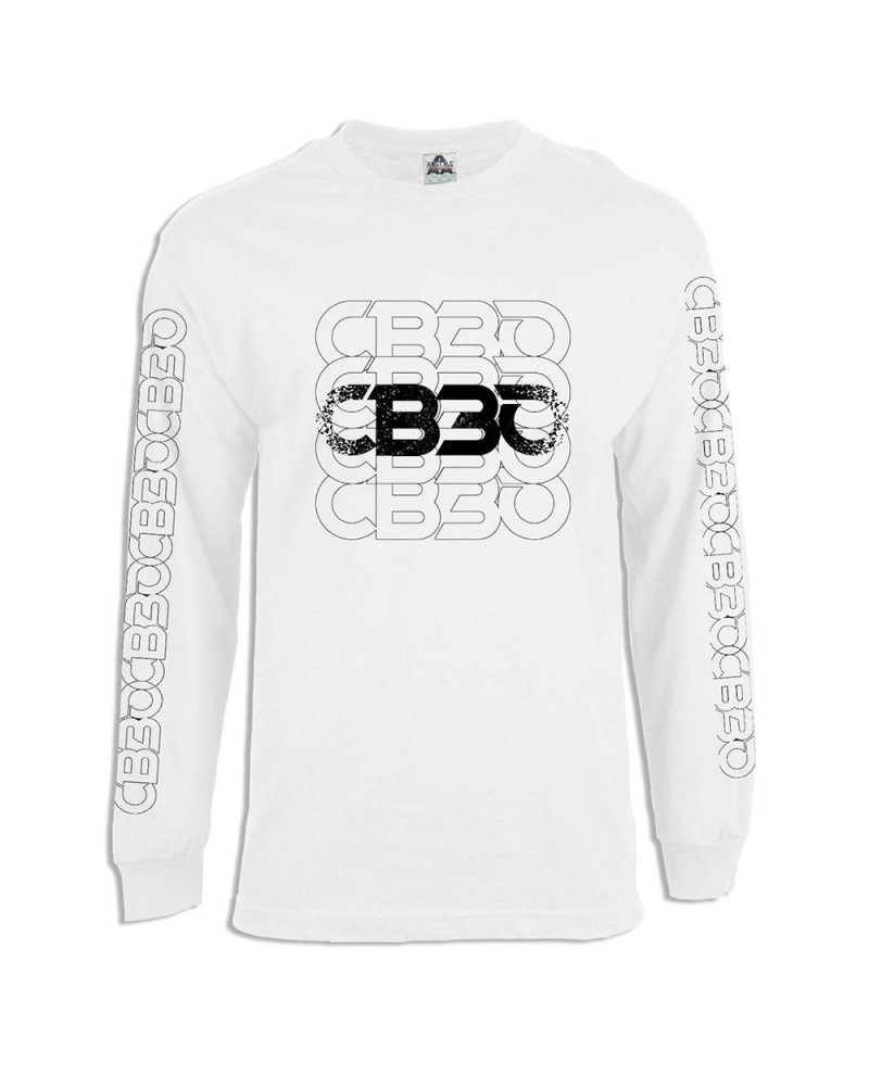 CB30 Chainlink Logo Longsleeve T-Shirt - White $31.73 Shirts