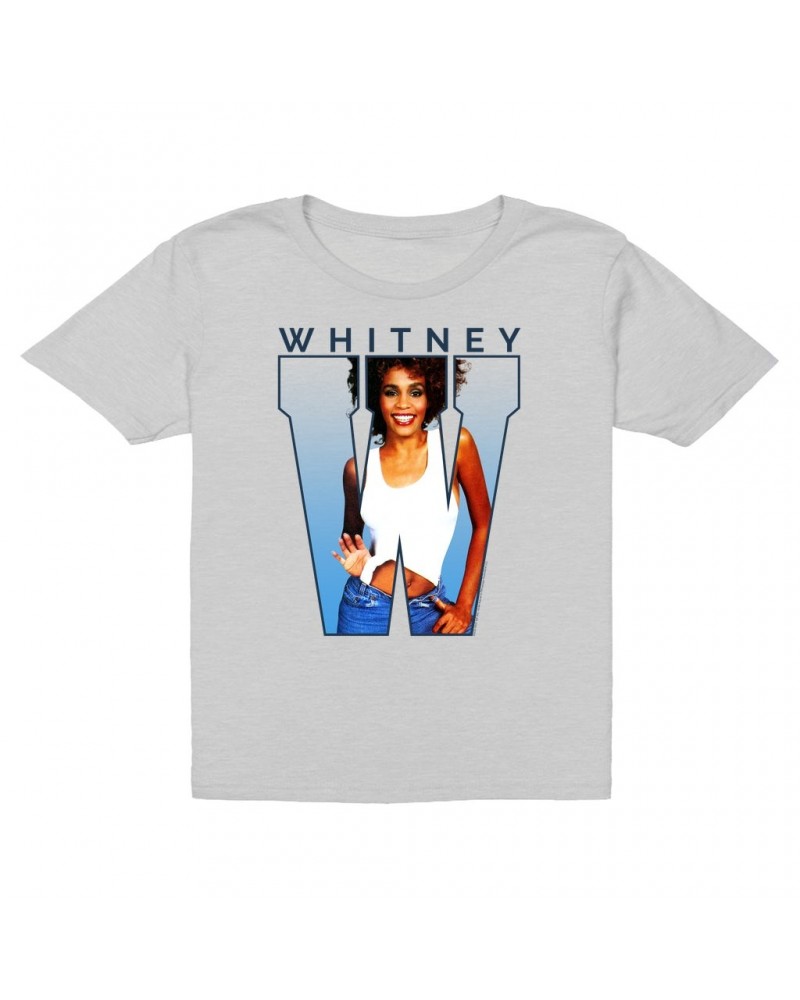 Whitney Houston Kids T-Shirt | 1987 "W" Is For Whitney Kids T-Shirt $6.30 Kids