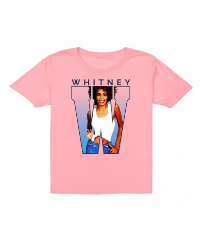 Whitney Houston Kids T-Shirt | 1987 "W" Is For Whitney Kids T-Shirt $6.30 Kids