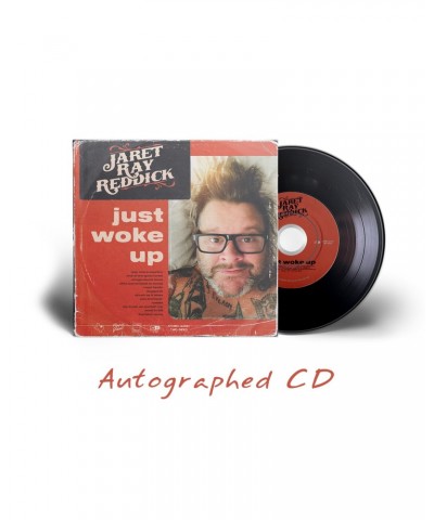 Jaret Reddick Jaret Ray Reddick - Just Woke Up Autographed CD + Tee Bundle $5.87 CD