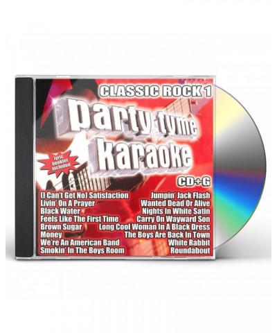 Party Tyme Karaoke Classic Rock 1 (16-song CD+G) CD $8.93 CD