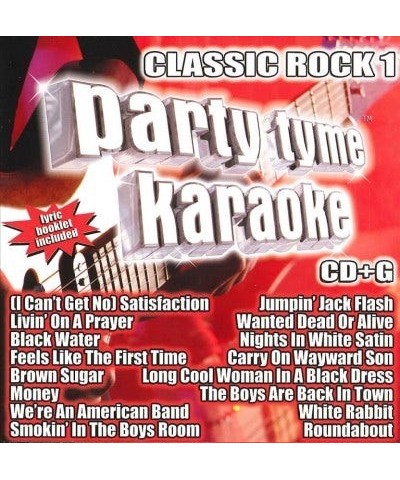 Party Tyme Karaoke Classic Rock 1 (16-song CD+G) CD $8.93 CD