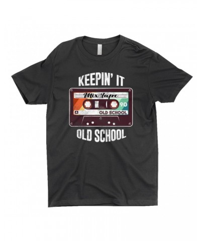 Music Life T-Shirt | Keepin' It Old School Shirt $6.55 Shirts