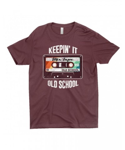 Music Life T-Shirt | Keepin' It Old School Shirt $6.55 Shirts