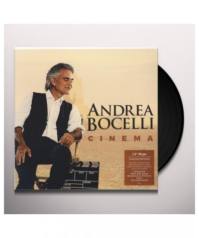 Andrea Bocelli CINEMA (LIMITED) Vinyl Record $5.18 Vinyl