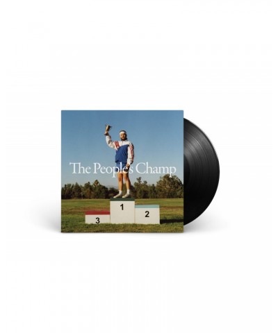 Quinn XCII SIGNED - The People's Champ LP (Standard Black Vinyl) $4.40 Vinyl