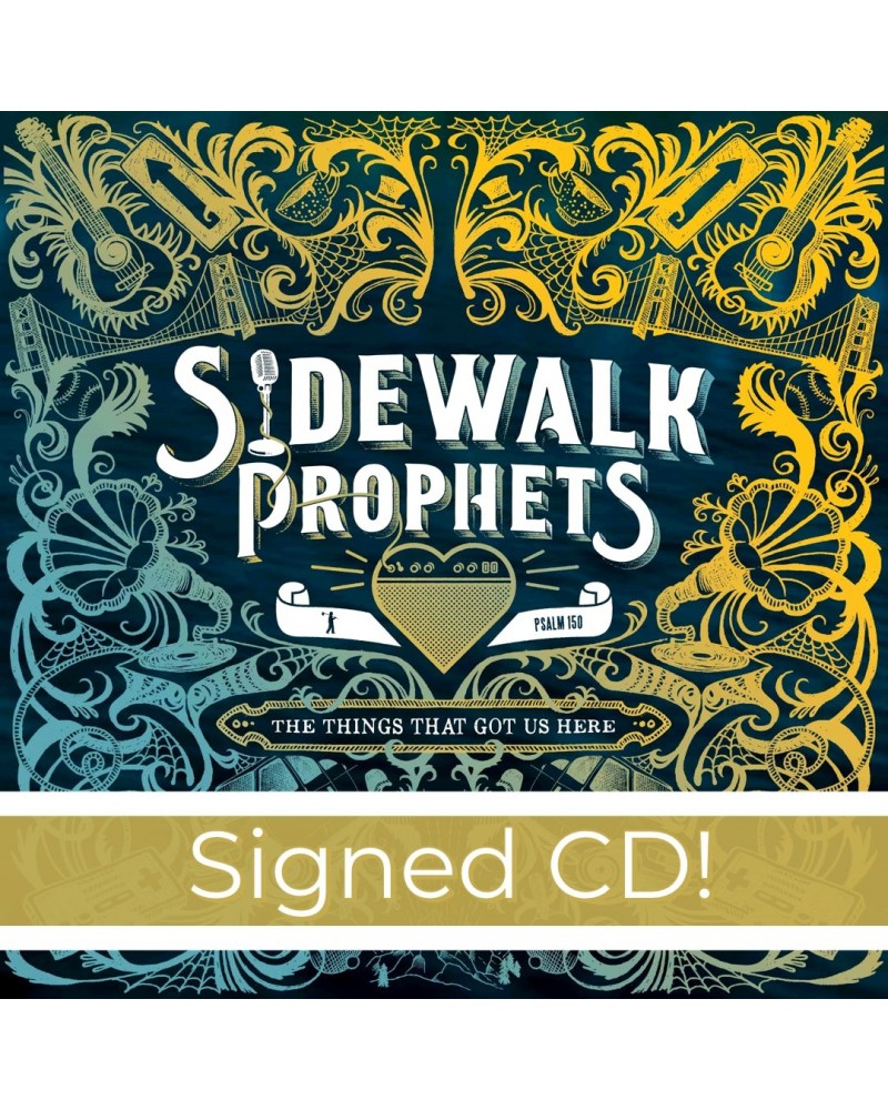 Sidewalk Prophets The Things That Got Us Here Signed CD $16.00 CD