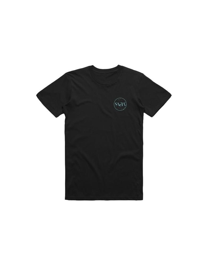 SAFIA Blue Logo Tee (Black) $5.93 Shirts