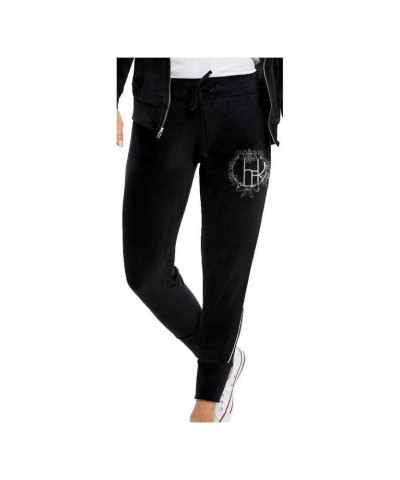 Cher Wreath Logo Velour Pants $7.02 Pants