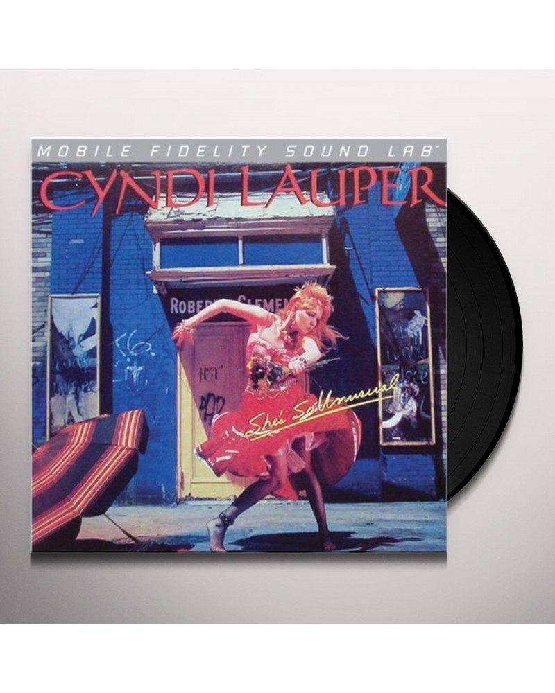 Cyndi Lauper She's So Unusual Vinyl Record $9.74 Vinyl