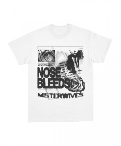 MisterWives Nosebleeds White Tee $10.07 Shirts