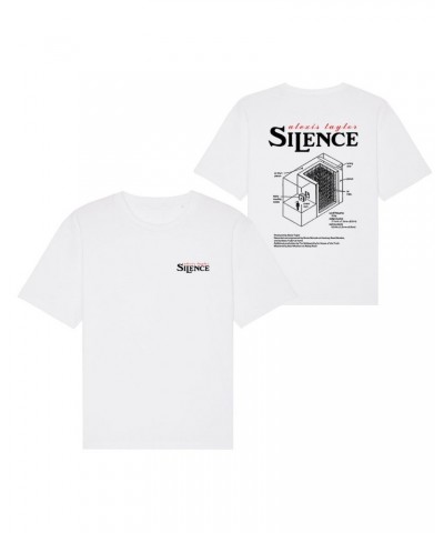 Alexis Taylor SILENCE WHITE T-SHIRT $7.34 Shirts