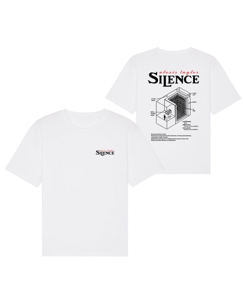 Alexis Taylor SILENCE WHITE T-SHIRT $7.34 Shirts