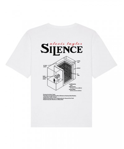 Alexis Taylor SILENCE WHITE T-SHIRT $7.34 Shirts