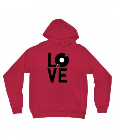 Music Life Hoodie | Love Is Vinyl Hoodie $4.94 Sweatshirts