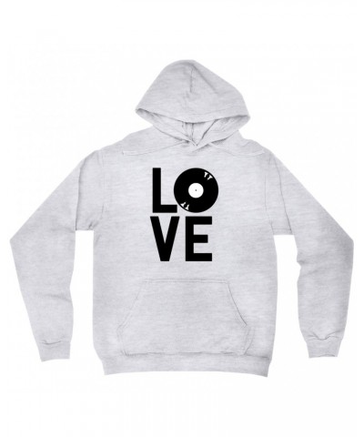 Music Life Hoodie | Love Is Vinyl Hoodie $4.94 Sweatshirts