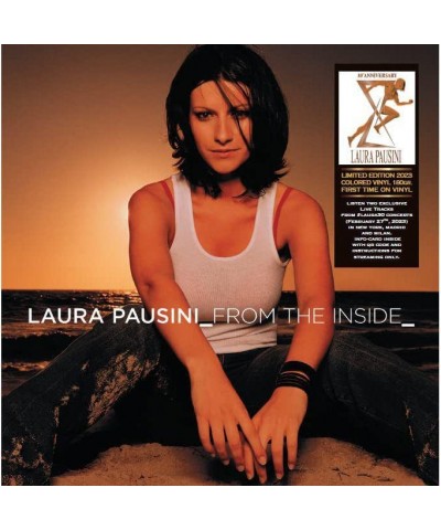 Laura Pausini From The Inside (Yellow Transparent) Vinyl Record $11.43 Vinyl