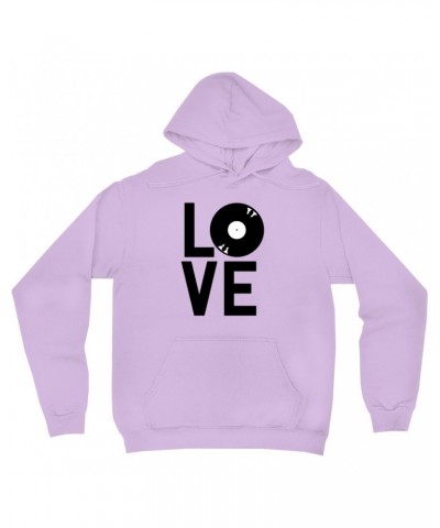 Music Life Hoodie | Love Is Vinyl Hoodie $4.94 Sweatshirts