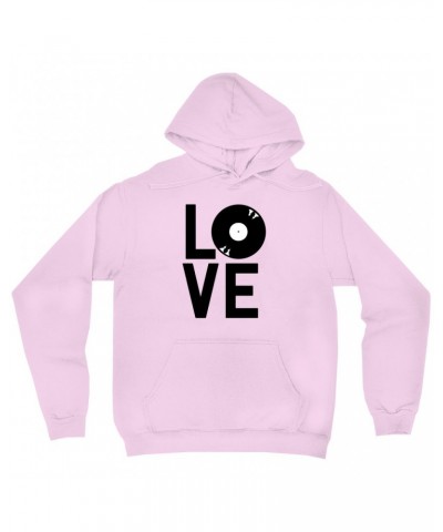 Music Life Hoodie | Love Is Vinyl Hoodie $4.94 Sweatshirts