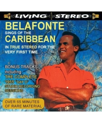 Harry Belafonte SINGS OF THE CARIBBEAN IN TRUE STEREO CD $9.97 CD