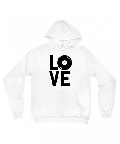 Music Life Hoodie | Love Is Vinyl Hoodie $4.94 Sweatshirts