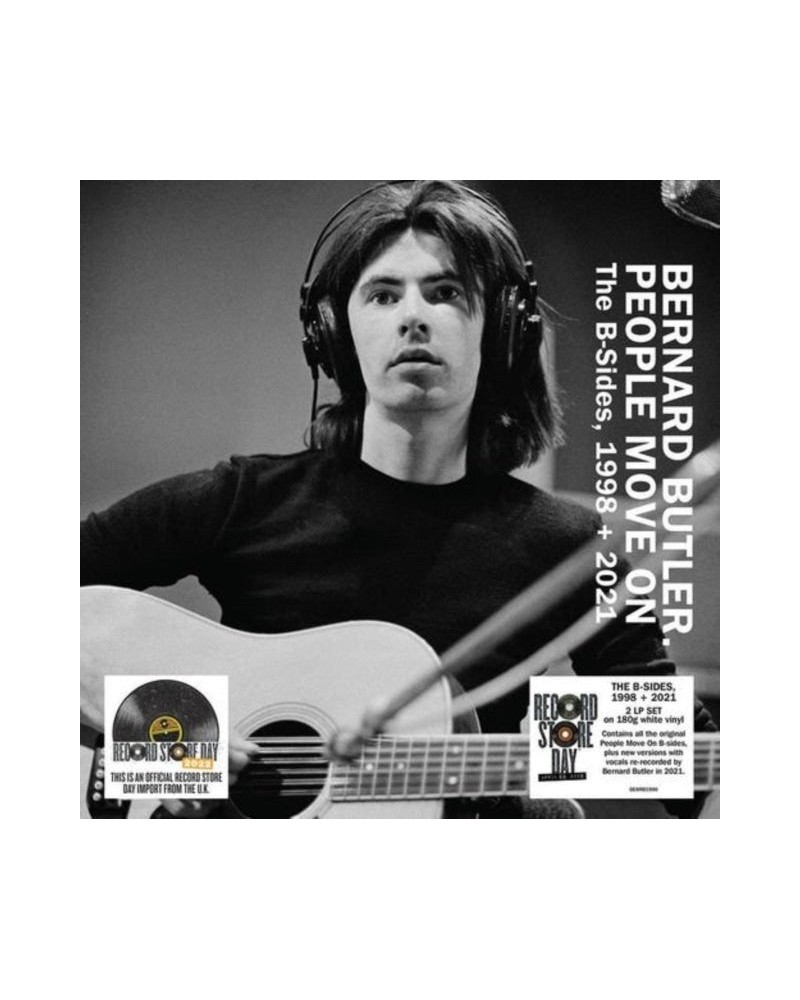 Bernard Butler LP Vinyl Record - People Move On: The B-Sides. 19 98 + 20. 21 (White Vinyl) (Rsd 20. 22) $3.30 Vinyl