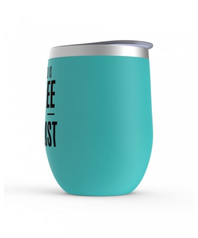 Music Life Wine Tumbler | All I Need Is Coffee & Music Stemless Wine Tumbler $9.11 Drinkware