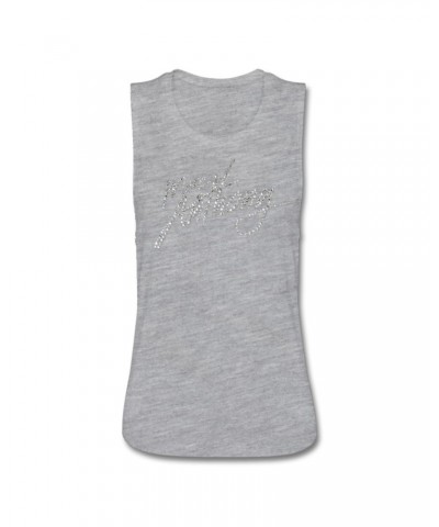 Marc Anthony Grey Tank with Bling Jewels (women) $7.30 Shirts