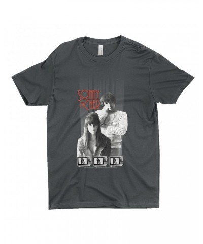 Sonny & Cher T-Shirt | Mod TV Black And White Image Shirt $7.01 Shirts