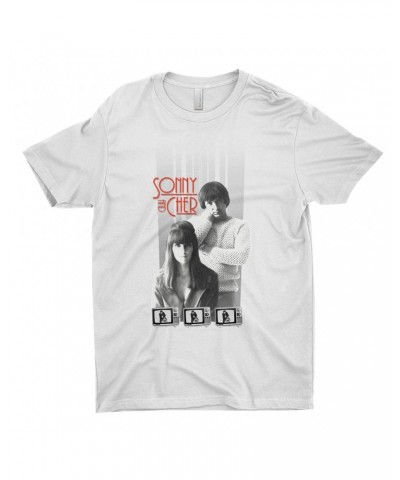 Sonny & Cher T-Shirt | Mod TV Black And White Image Shirt $7.01 Shirts