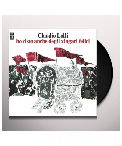 Claudio Lolli Ho Visto Anche Degli Zingari Felici Vinyl Record $11.19 Vinyl