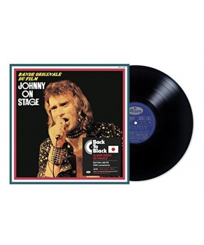 Johnny Hallyday JOHNNY ON STAGE Vinyl Record $6.34 Vinyl