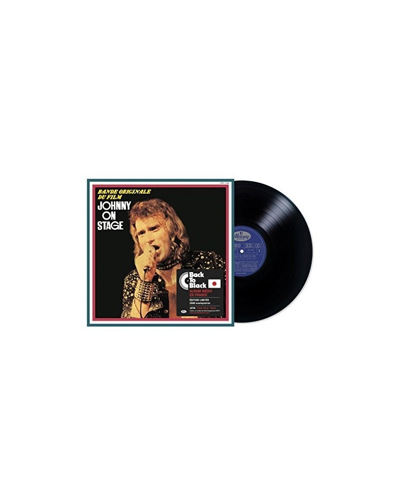 Johnny Hallyday JOHNNY ON STAGE Vinyl Record $6.34 Vinyl